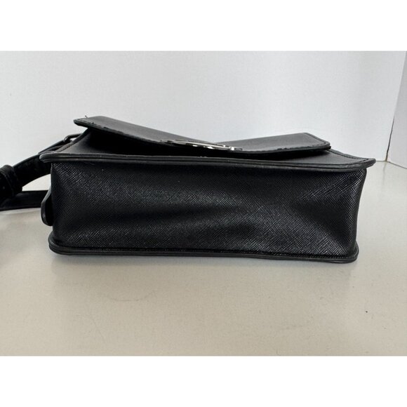 Disney Minnie Mouse Black Crossbody Bag With Adjustable Strap & Polka Dot Bow De - Picture 10 of 12